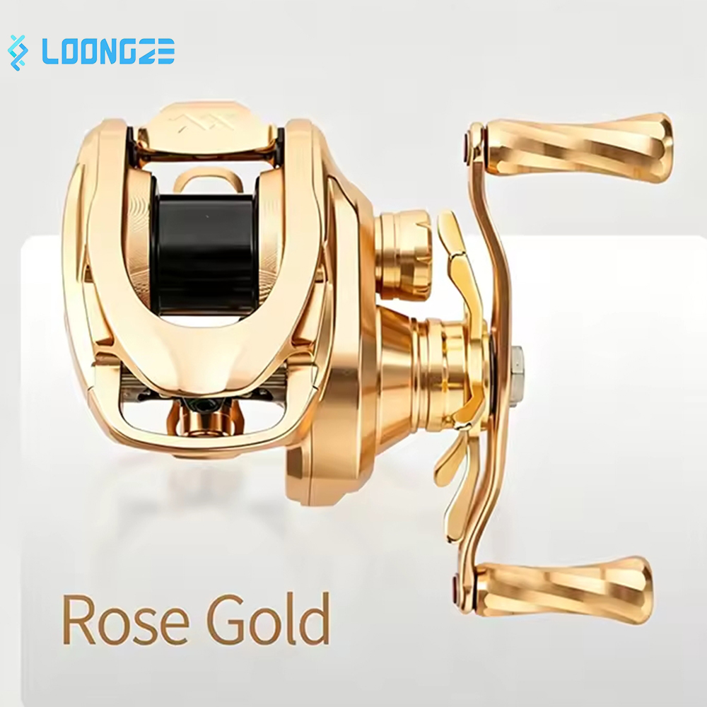 Spincast Reel - LOONGZE A51MC BFS ロープロファイルベイトキャスティングリール 3.8kg 最大ドラグ力