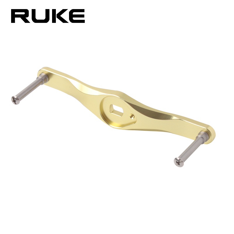 Spincast Reel - RUKE 1pc 釣りリールハンドル合金アルミニウム材料釣りロッカー S CQ 長さ