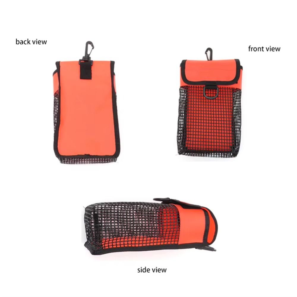 耐久性のあるナイロン製ヘビーデューティーメッシュバッグ 赤黄 - Reel Bag のレビューと価格