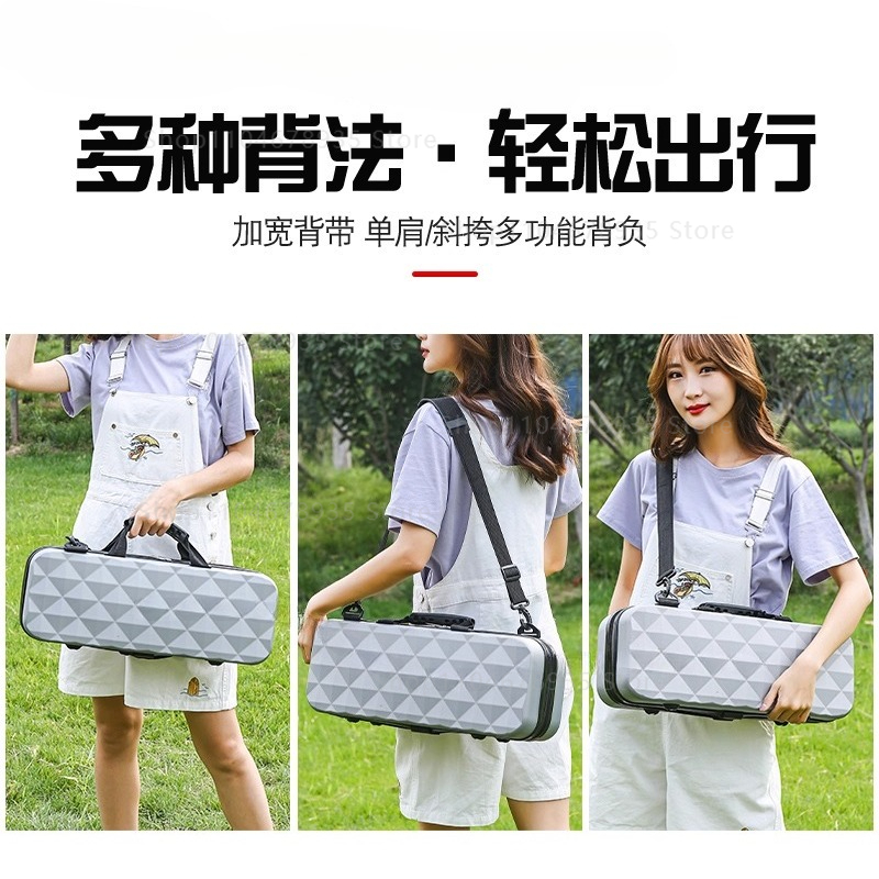 ハードシェルミニ釣り竿ケース |   分解不要のリール収納（ - Reel Case のレビューと価格
