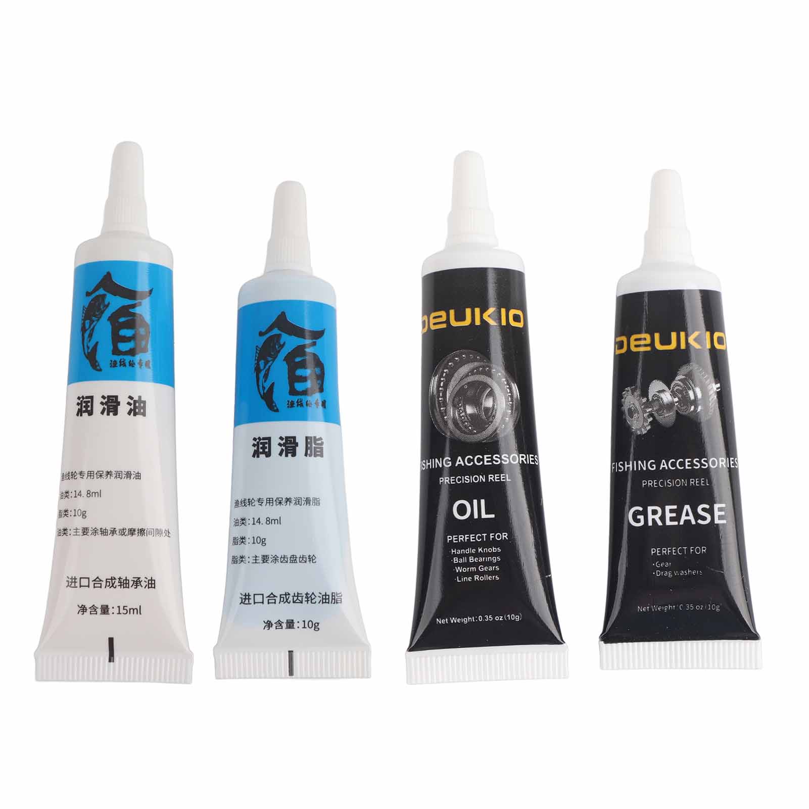 新しい 2 個釣りリールオイルとグリース潤滑剤 Baitca - Reel Oil のレビューと価格