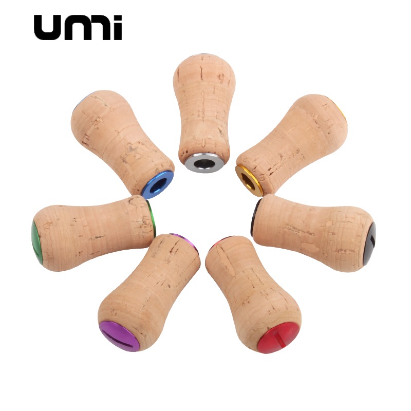 Umi 1pc 釣りリールノブコルク材交換部品耐久性のある木 - Reel Spare Spool のレビューと価格