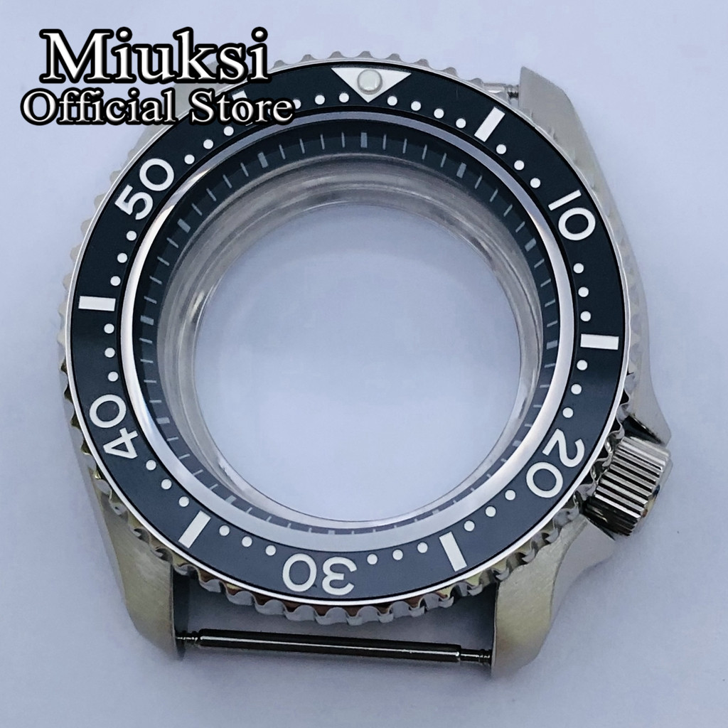 Miuksi 42mm シルバー滅菌時計ケースセラミックベゼ - Reel Case のレビューと価格