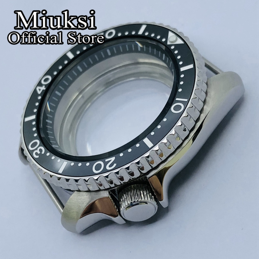 Miuksi 42mm シルバー滅菌時計ケースセラミックベゼ - Reel Case のレビューと価格