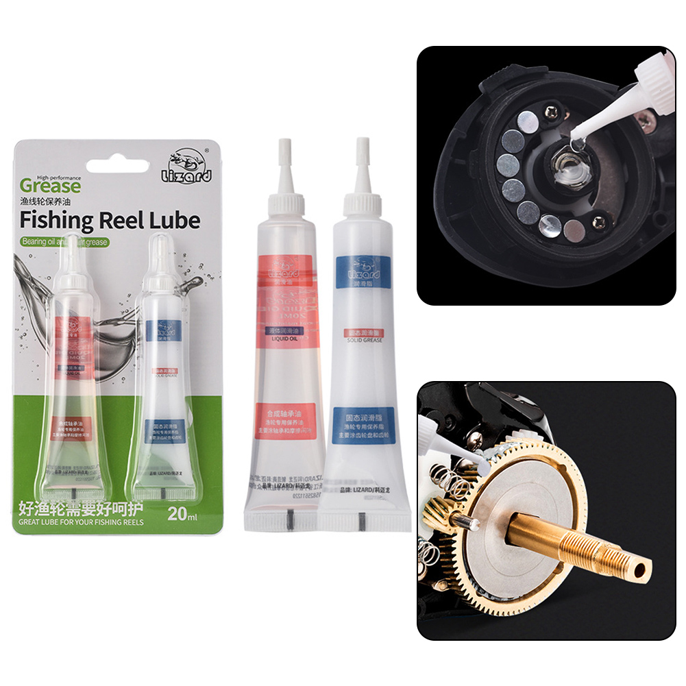 釣りリールグリースリールケア釣りリールオイルグリースメンテナ - Reel Repair Kit のレビューと価格